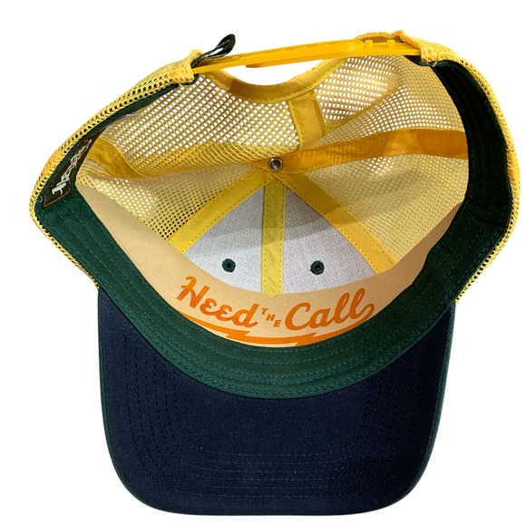 Howler Brothers Howler Electric Standard Hat: Green/YellowTwill, - Picture 5 of 8